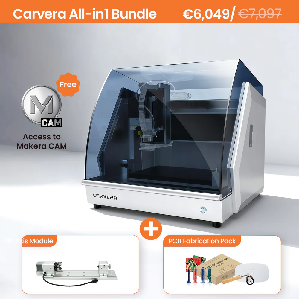 Carvera 4th Axis PCB Bundle